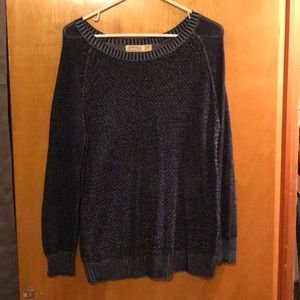 Navy sweater